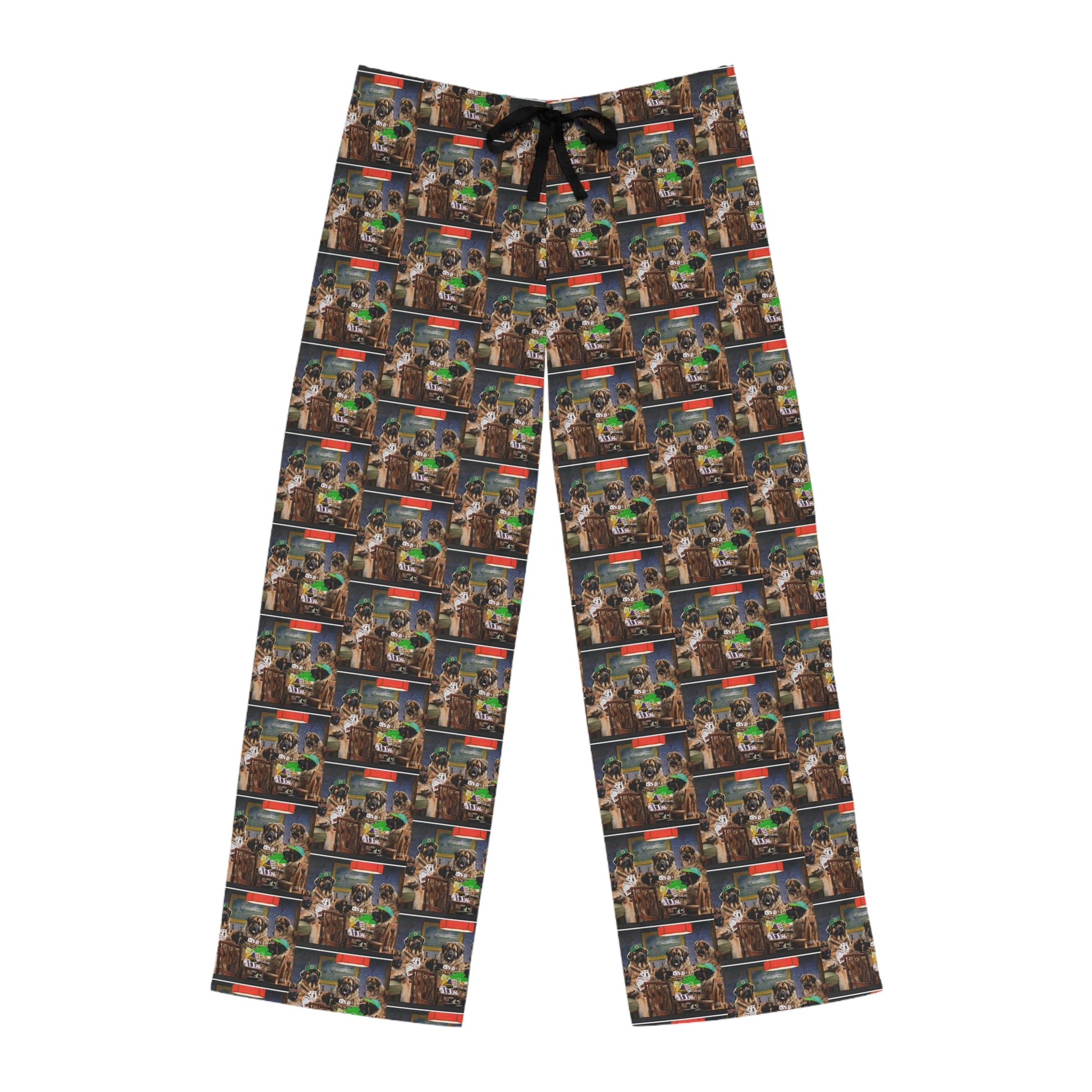 Men's Pajama Pants (AOP) Leonberger