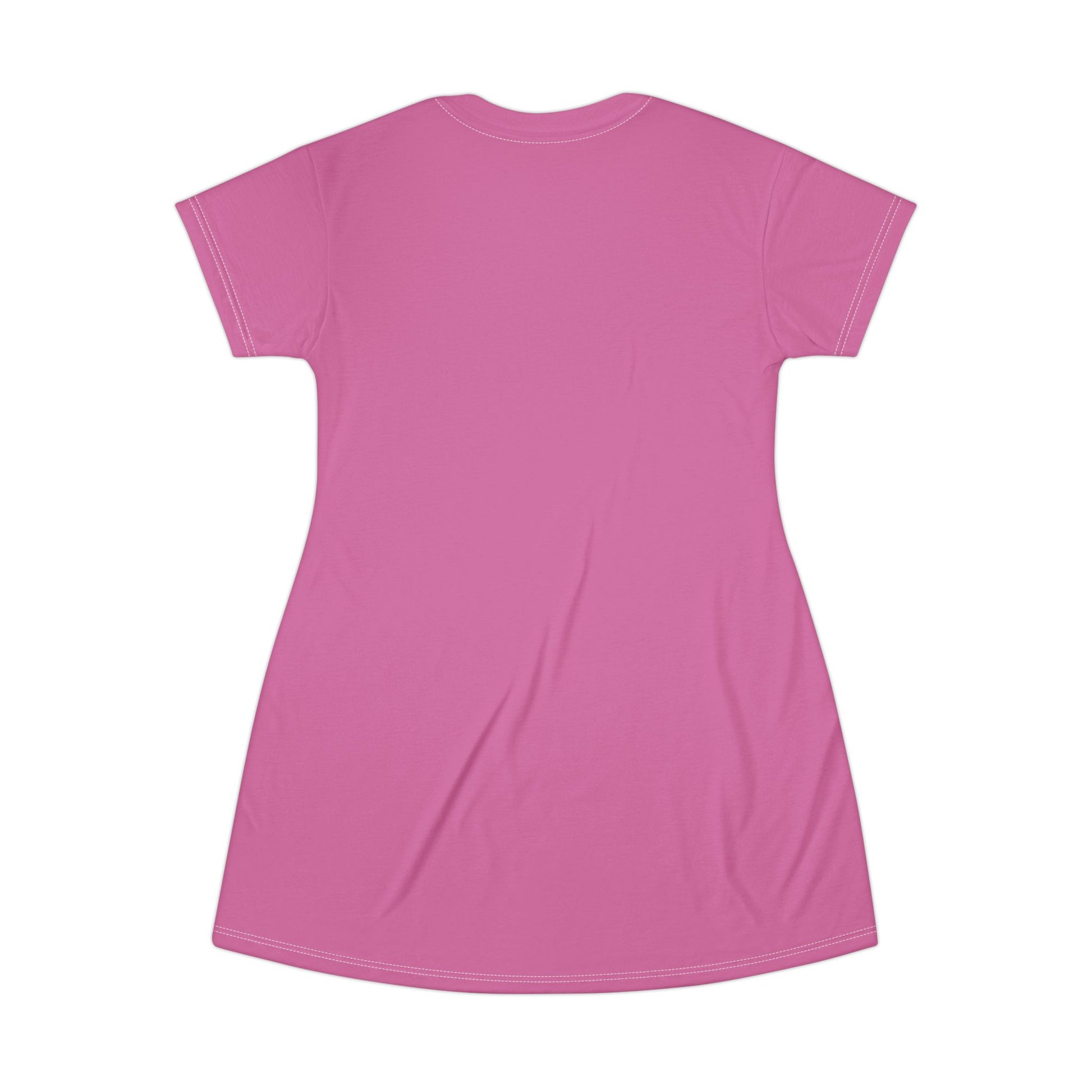 Dog Hair Don't Care T-Shirt Dress (AOP)