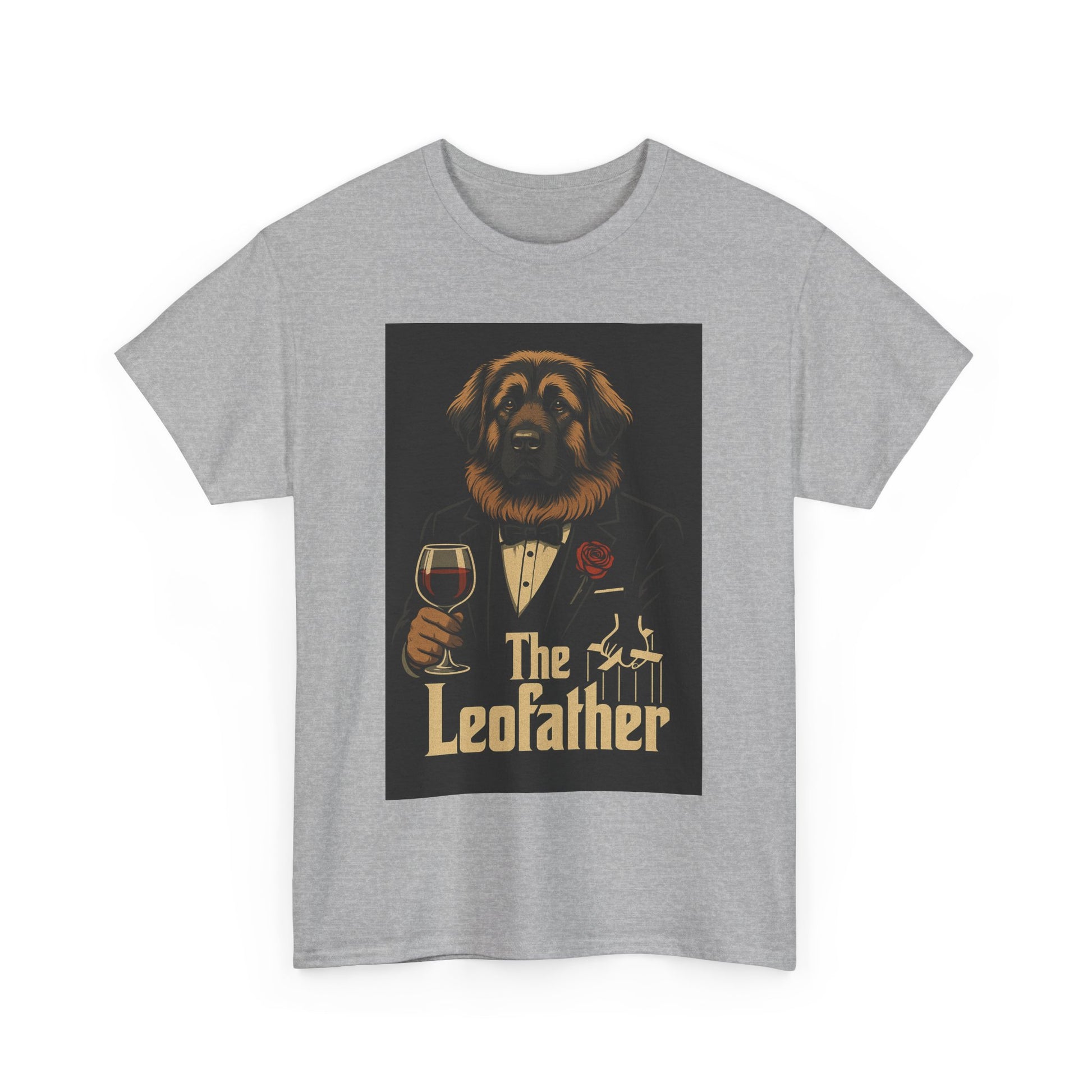 The Leofather Tee - Funny Dog Shirt, Unisex Dog Lover Gift, Pet Birthday Tee, Unique Gift for Dog Owners, Casual Funny Tee
