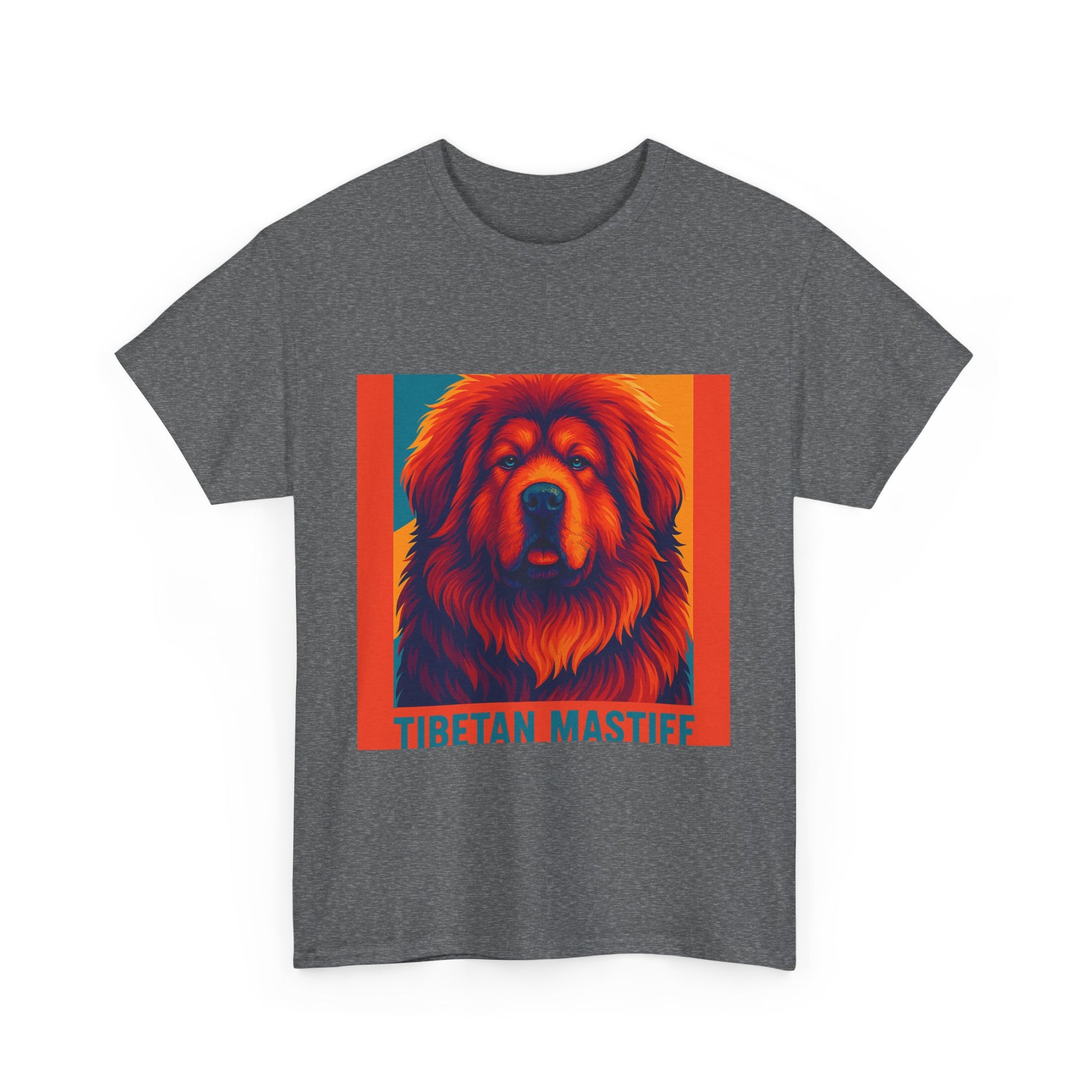 Tibetan Mastiff Tee - Colorful Dog Art, Perfect for Pet Lovers, Gift for Dog Owners, Unique Animal Shirt, Casual Fashion