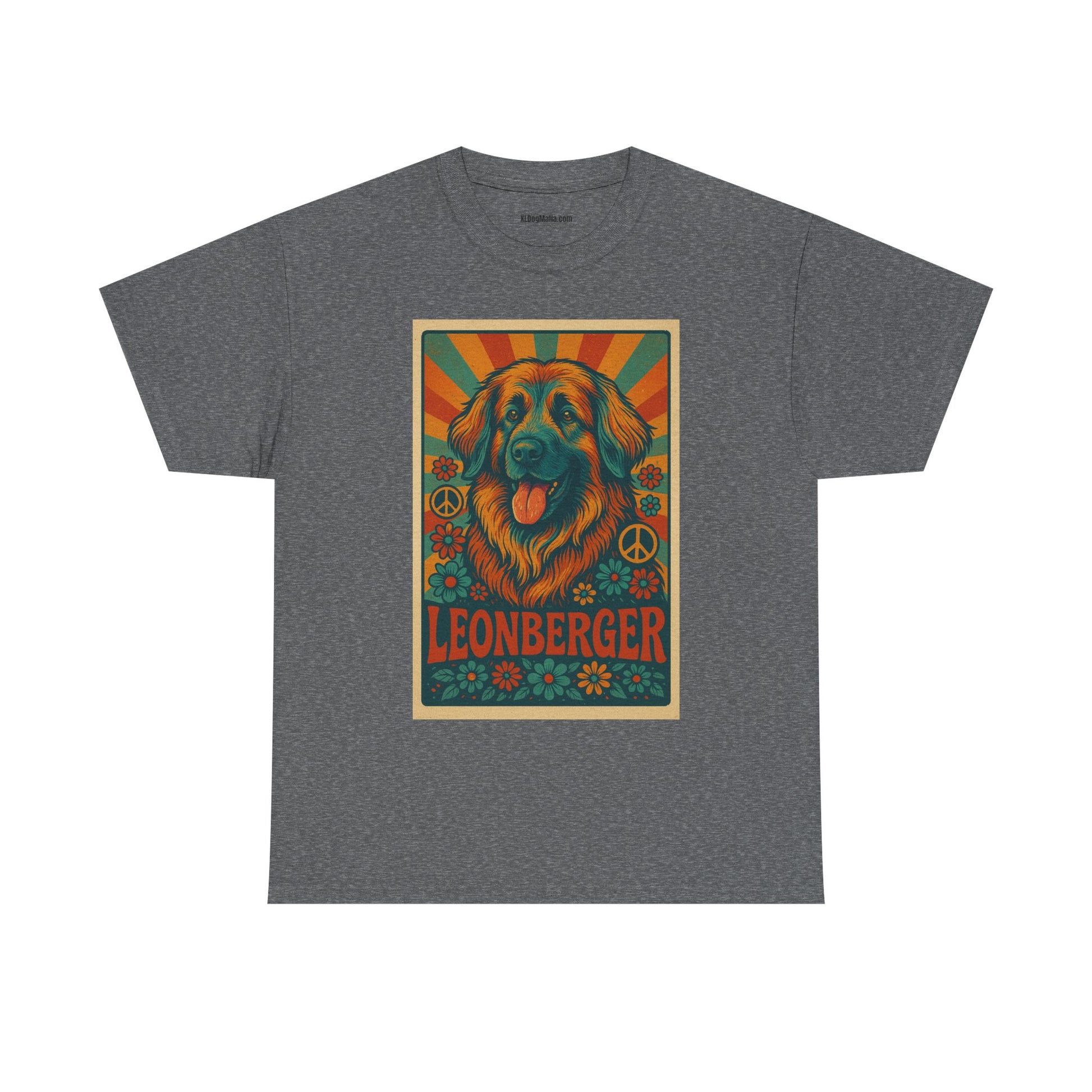 Leonberger Graphic Tee for Dog Lovers, Unisex Cotton T-Shirt, Retro Pet Apparel, Gift for Dog Parents, Casual Everyday Wear