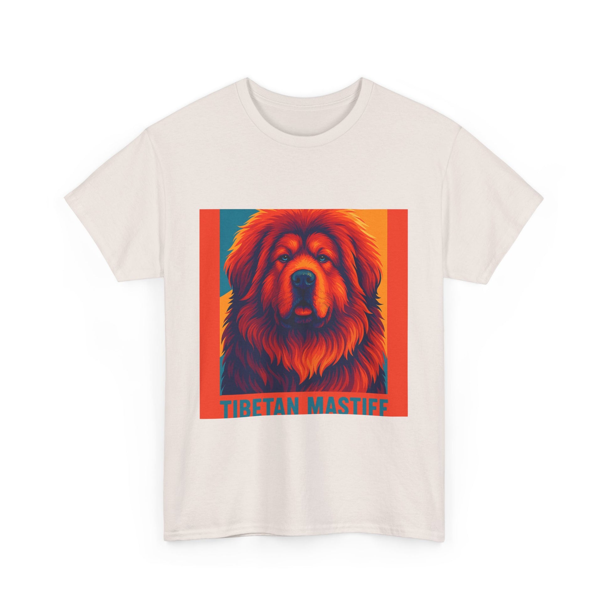 Tibetan Mastiff Tee - Colorful Dog Art, Perfect for Pet Lovers, Gift for Dog Owners, Unique Animal Shirt, Casual Fashion