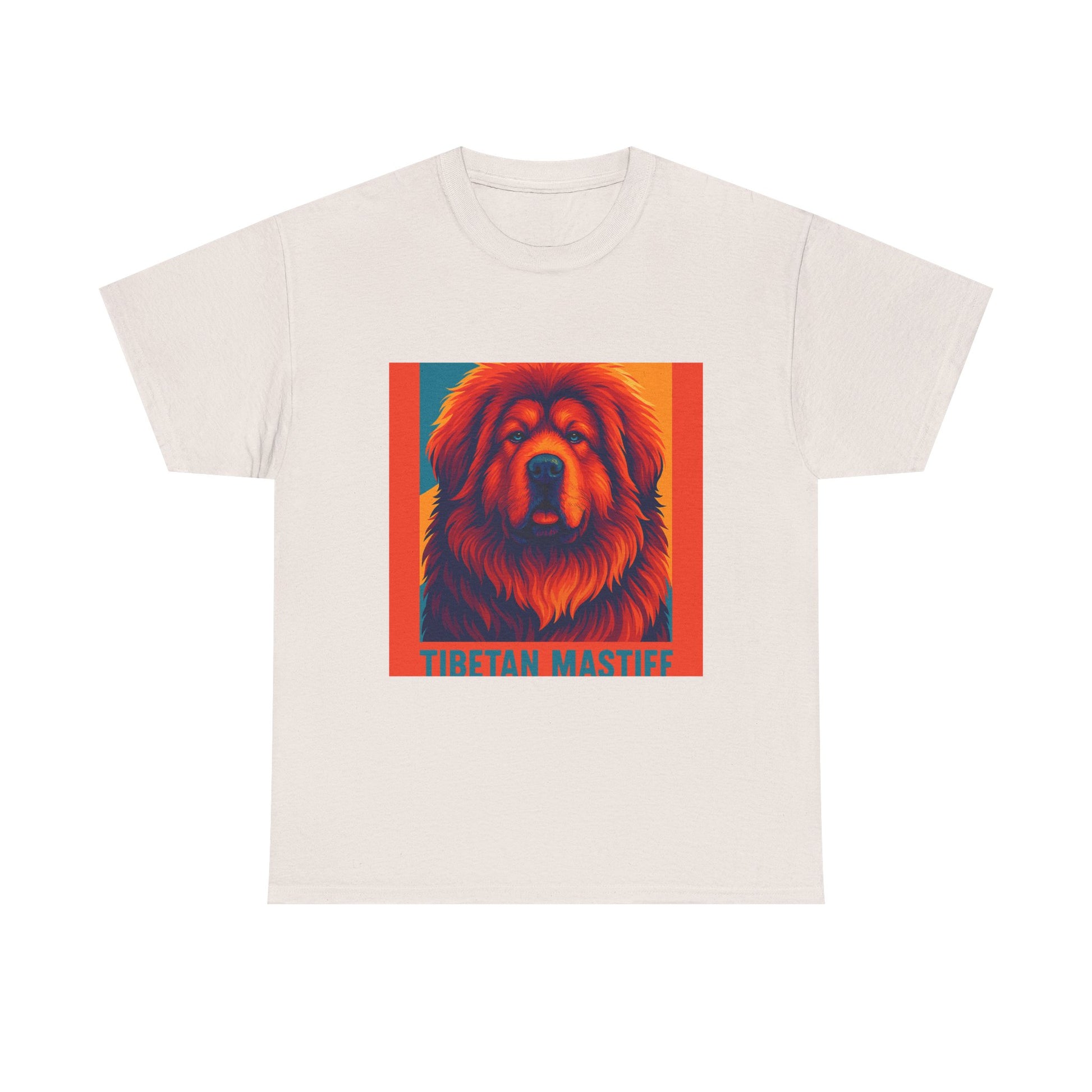 Tibetan Mastiff Tee - Colorful Dog Art, Perfect for Pet Lovers, Gift for Dog Owners, Unique Animal Shirt, Casual Fashion