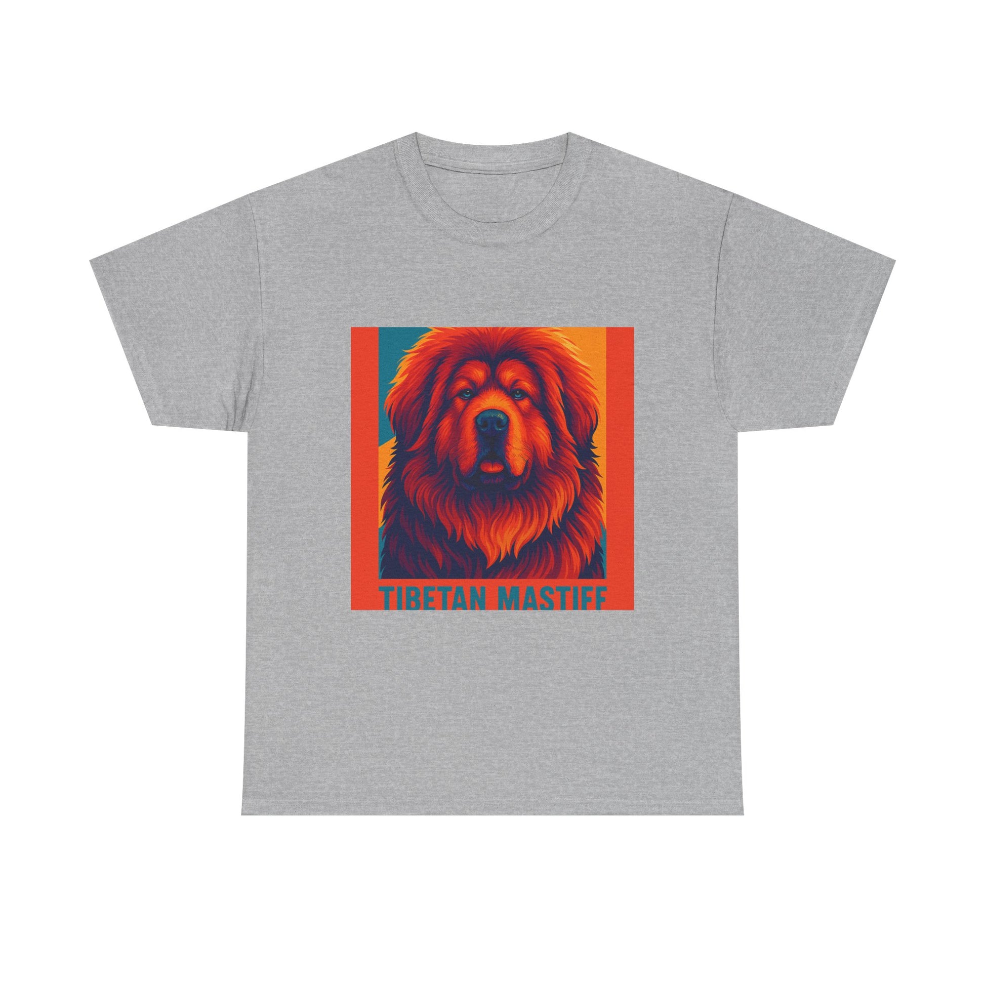 Tibetan Mastiff Tee - Colorful Dog Art, Perfect for Pet Lovers, Gift for Dog Owners, Unique Animal Shirt, Casual Fashion
