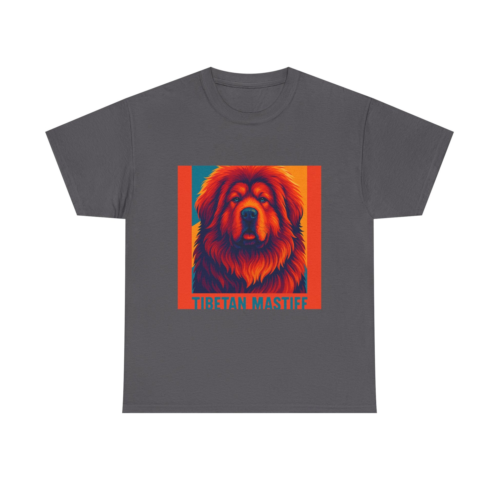 Tibetan Mastiff Tee - Colorful Dog Art, Perfect for Pet Lovers, Gift for Dog Owners, Unique Animal Shirt, Casual Fashion