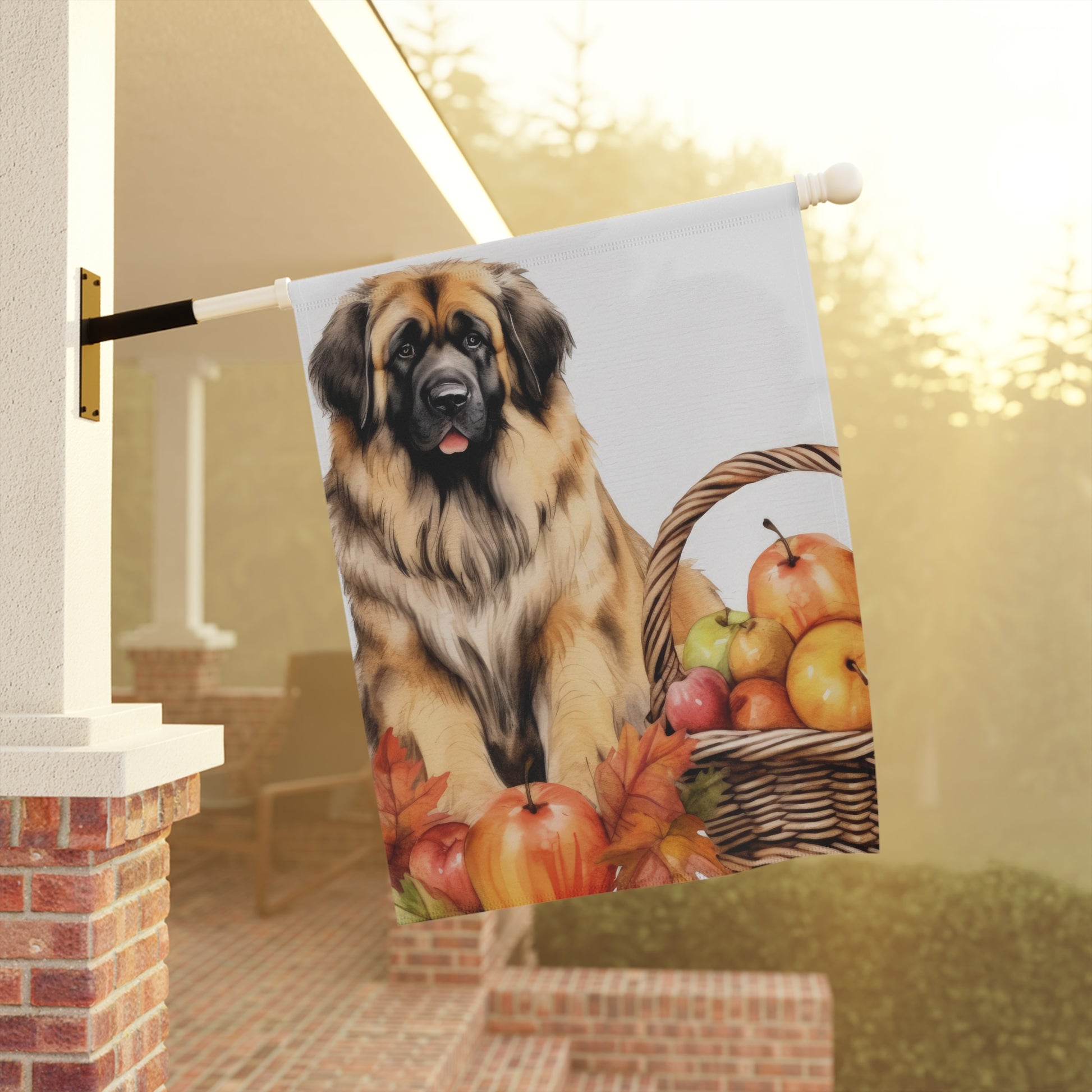 Autumn Leonberger Garden & House Banner
