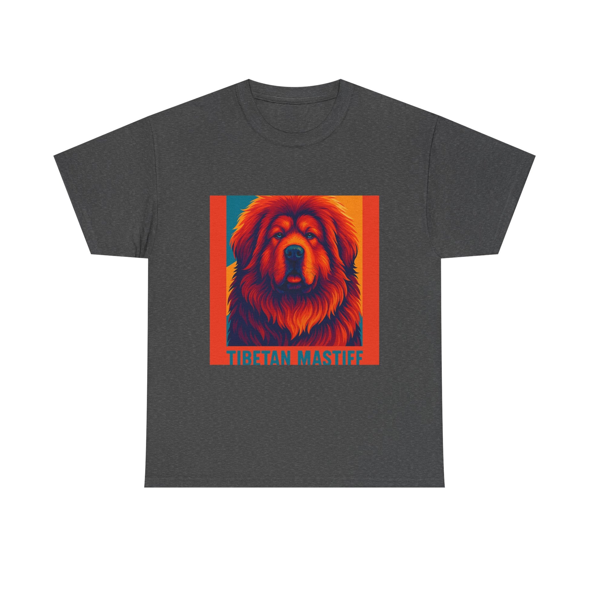 Tibetan Mastiff Tee - Colorful Dog Art, Perfect for Pet Lovers, Gift for Dog Owners, Unique Animal Shirt, Casual Fashion