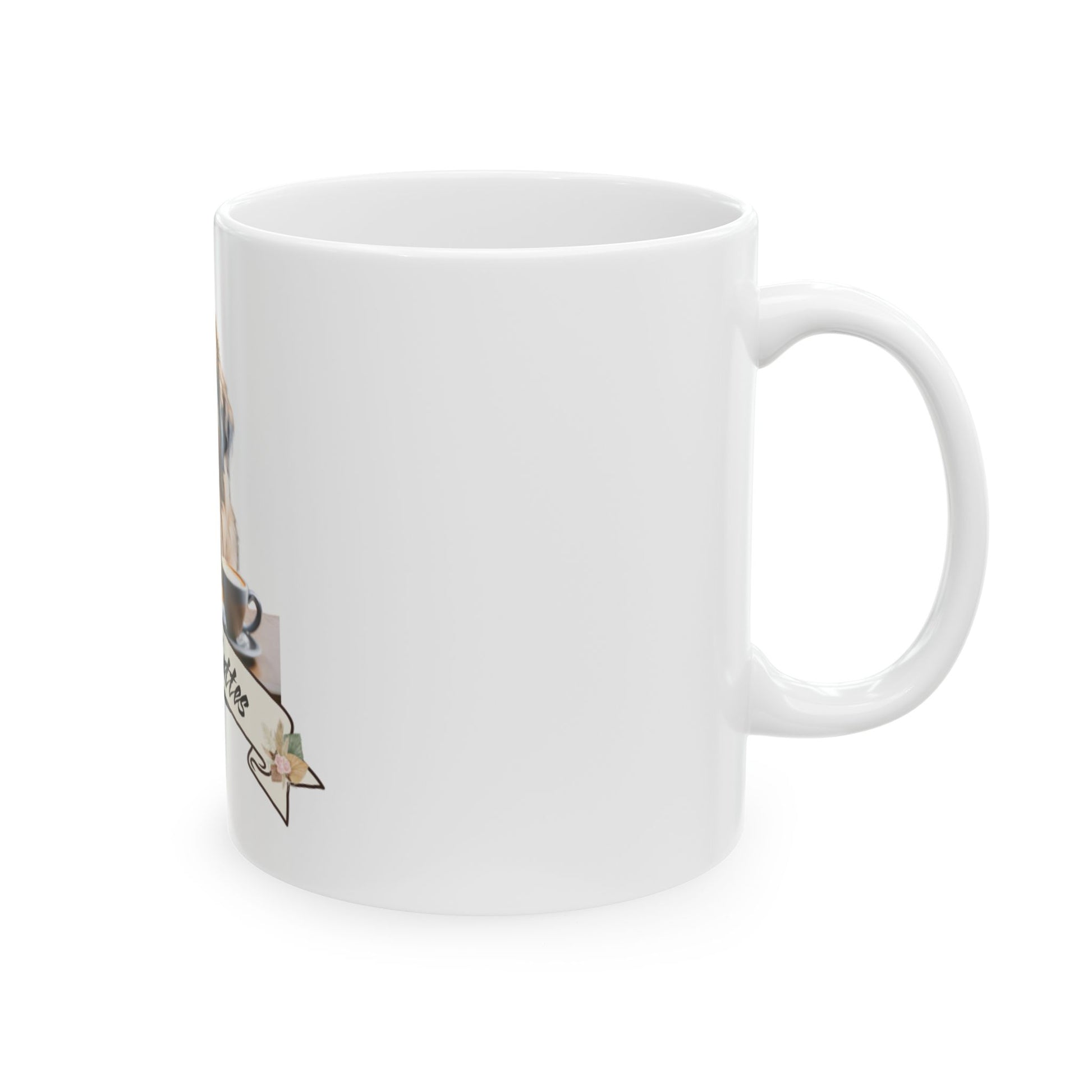 Leo’s & Lattes  Dog Lover Ceramic Mug - 11oz & 15oz Options