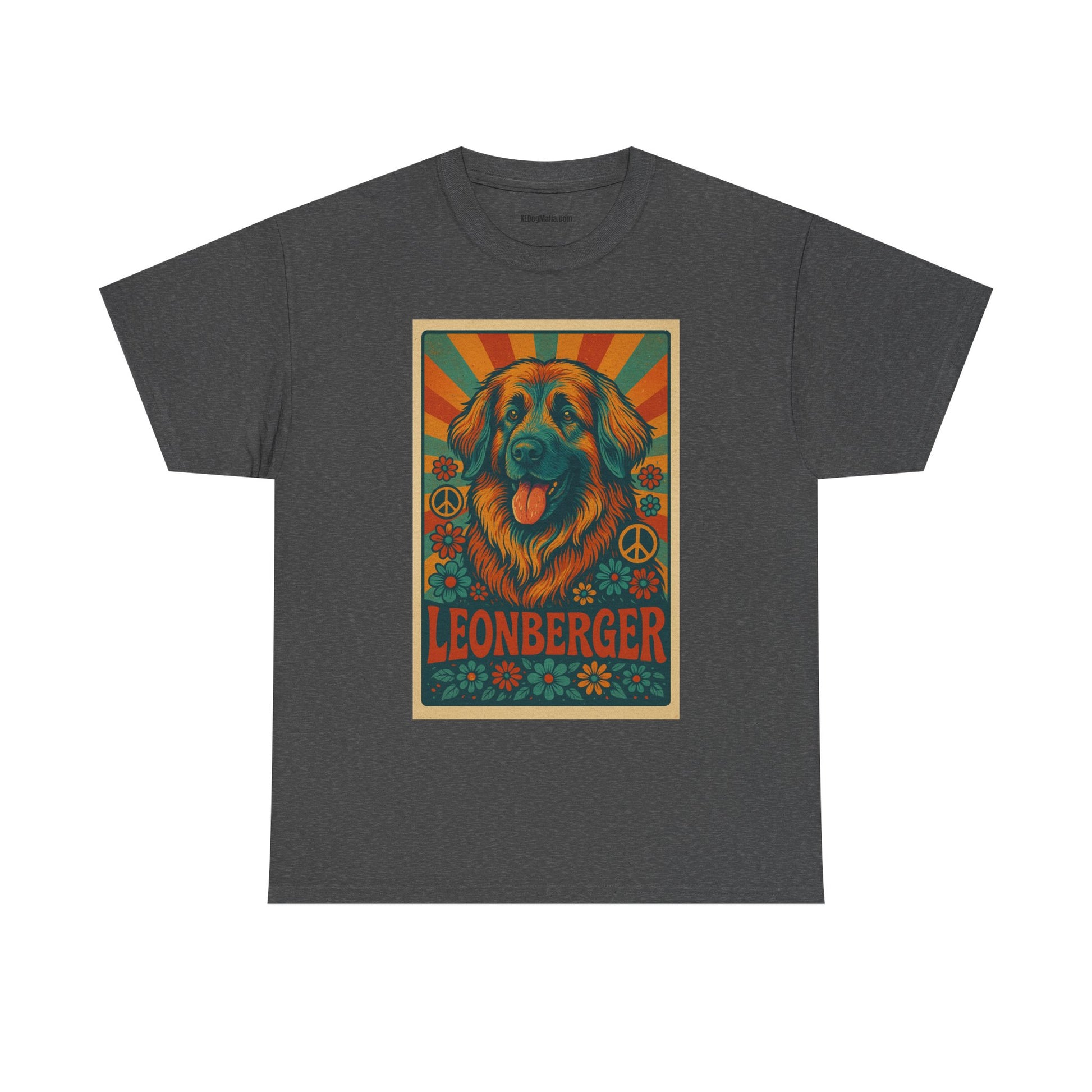 Leonberger Graphic Tee for Dog Lovers, Unisex Cotton T-Shirt, Retro Pet Apparel, Gift for Dog Parents, Casual Everyday Wear