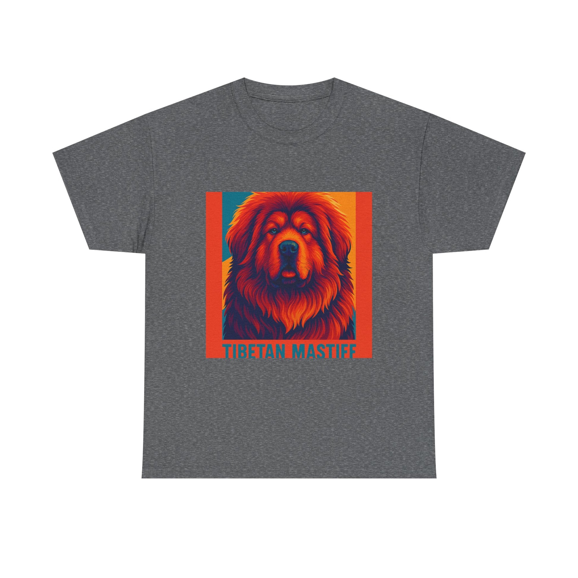 Tibetan Mastiff Tee - Colorful Dog Art, Perfect for Pet Lovers, Gift for Dog Owners, Unique Animal Shirt, Casual Fashion