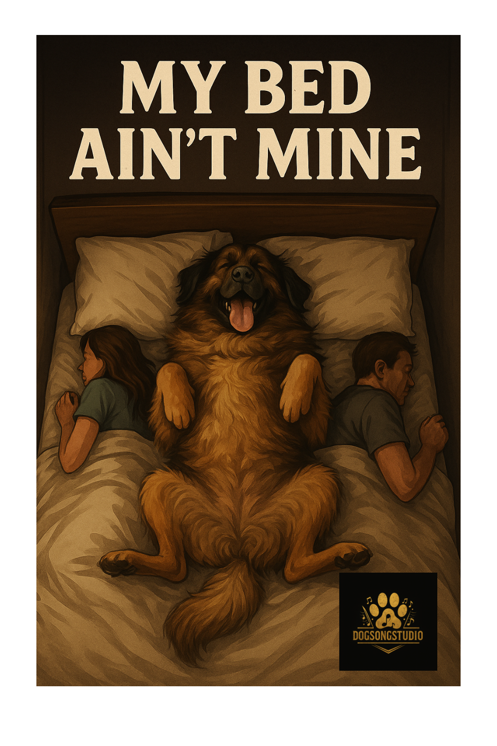 "My Bed Ain't Mine!" MP3 Download: Leonberger Life