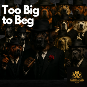 "Too Big to Beg" Digital MP3 download Giant Dog Life